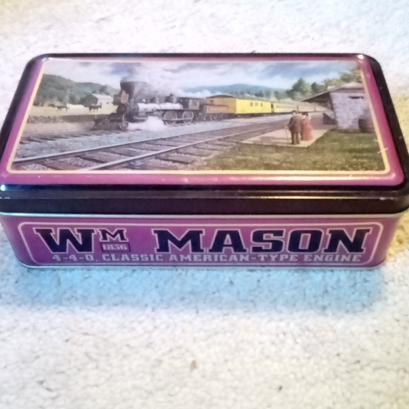 Wm Mason/B & O.R.R. railroad collectible tin - Picture 8 of 8